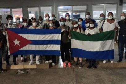 Regresa a Cuba brigada médica que colaboró en Sierra Leona enfrentando la COVID-19
