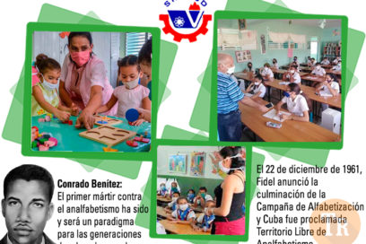 Felicitación sindical a educadores