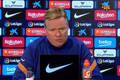Koeman se molesta