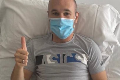 Iniesta fue operado por lesión muscular