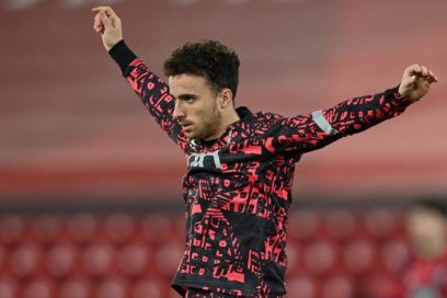 Diogo Jota entre los candidatos a jugador del mes en la Premier