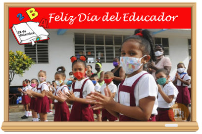 Presidente de Cuba felicita a educadores en su día