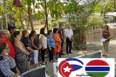 Brigada Médica en Gambia continúa jornada por 62 aniversario de la Revolución cubana
