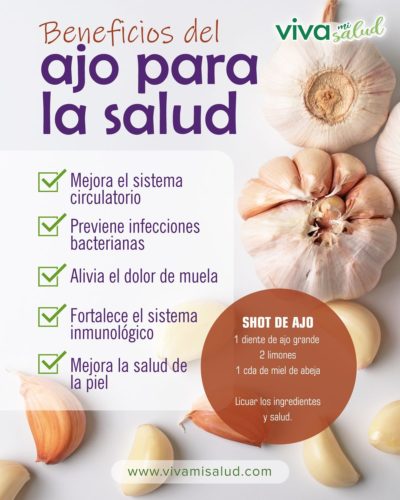 Los verdaderos beneficios del ajo.