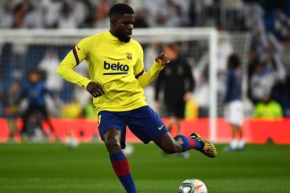 Umtiti jugó con el Barça B