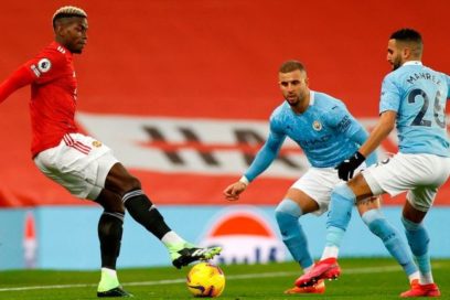 Tablas en el derbi de Manchester