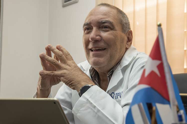 Doctor en Ciencias Vicente Vérez, director del Instituto Finlay de Vacunas (IFV). Foto: PL