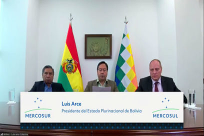 Bolivia propone a Mercosur negociar deuda de países en desarrollo