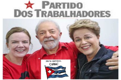 PT de Brasil: Cuba es ejemplo de la más grande de las virtudes, la solidaridad