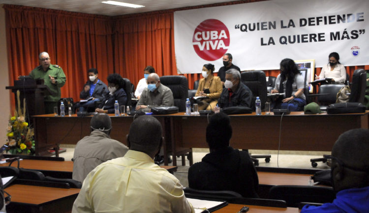 Balance Anual del Comité Provincial de la CTC en La Habana. Foto: Agustín Borrego