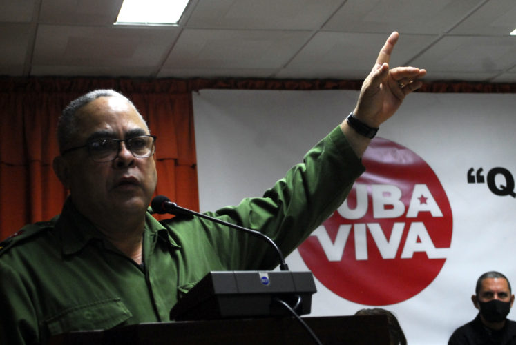 Luis Antonio Torres Iríbar, presidente del Consejo de Defensa Provincial.Foto: Agustín Borrego