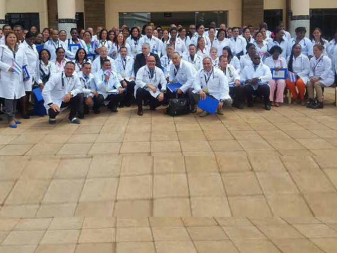 Brigada Médica Cubana en Gambia.