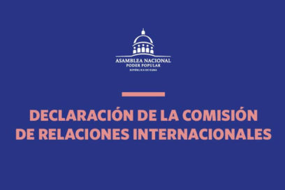 Rechazan diputados inclusión de Cuba en lista de patrocinadores del terrorismo