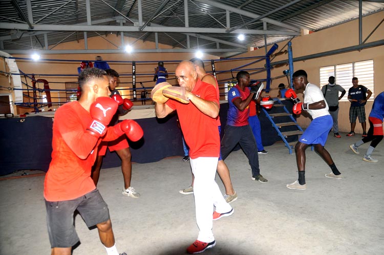 Academia Provincial de Boxeo en Cienfuegos. Foto: José Raúl Rodríguez Robleda