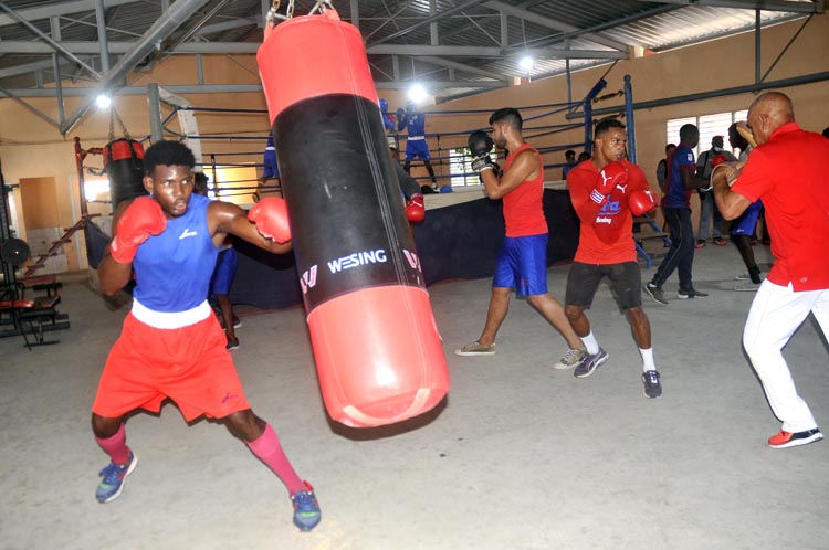 Academia Provincial de Boxeo en Cienfuegos. Foto: José Raúl Rodríguez Robleda