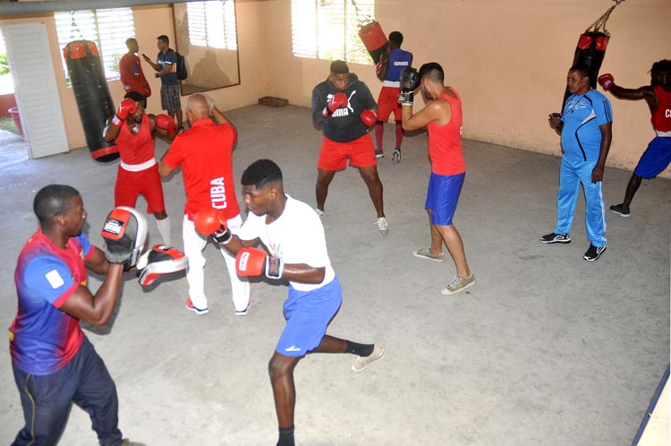 Academia Provincial de Boxeo de Cienfuegos. Foto: José Raúl Rodríguez Robleda