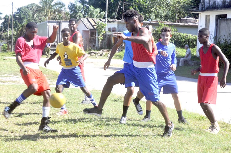 Academia Provincial de Boxeo en Cienfuegos. Foto: José Raúl Rodríguez Robleda