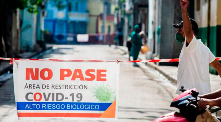 El reparto bayamés Rosa La Bayamesa es el más comprometido por la propagación del virus. Foto: CMKX Radio Bayamo