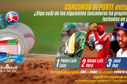 Concurso Deporte entuMovil: Lanzadores en play off