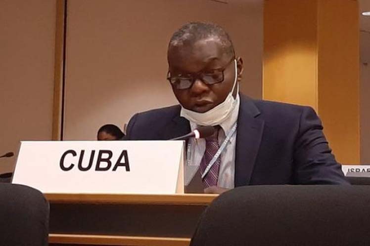 Pedro Luis Pedroso, representante permanente del país caribeño ante Naciones Unidas.