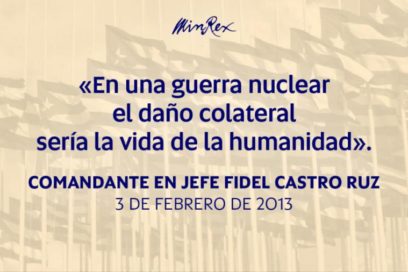 Cuba celebra entrada en vigor del Tratado sobre Prohibición de Armas Nucleares