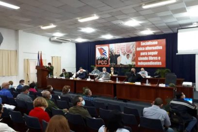 Presidente Díaz-Canel encabeza reunión de trabajo en Matanzas