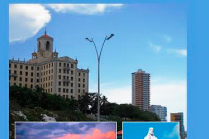 Catalejo mira a la ciudad