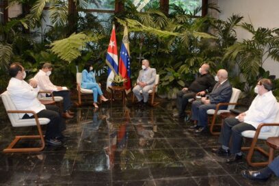 Recibió Presidente Díaz-Canel a Vicepresidenta Ejecutiva de Venezuela