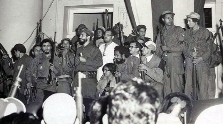 Foto histórica tomada el 6 de enero de 1959. Foto: Periódico 5 de Septiembre.