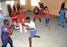 Academia Provincial de Boxeo de Cienfuegos. Foto: José Raúl Rodríguez Robleda