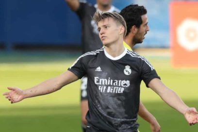 Odegaard pasa la revisión médica