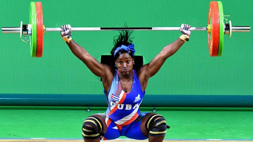 Marina Rodríguez, nuestra olímpica en las pesas. Foto: Marcelino Vázquez
