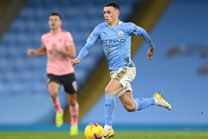 Foden no se ve con otra camiseta que no sea la del City.