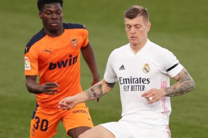 Toni Kroos: líder en asistencias del Madrid en la temporada.
