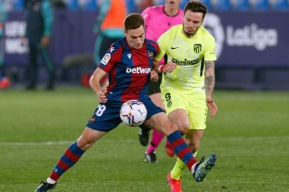 El Atlético de Madrid se deja otros dos puntos al empatar a un gol con el Levante.