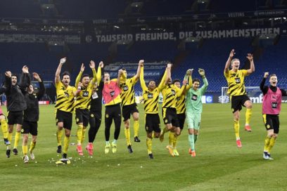 El Borussia Dortmund fue multado por no respetar el distanciamiento.