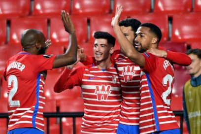 El Granada vence 2-0 al Nápoles en la Europa League.