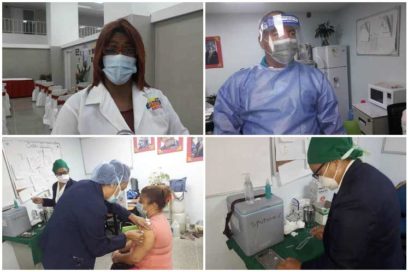 Inmunizan a colaboradores cubanos con vacuna Sputnik V en Venezuela