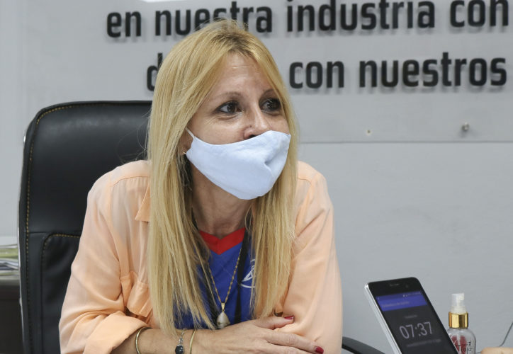 Iskra Corratgé , directora general de la Empresa Deportiva Batos. Foto: Heriberto González Brito