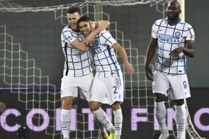 El Inter de Milán derrotó 2-0 a la Fiorentina.