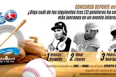 Concurso Deporte entuMovil: Entre jonroneros, puedes ganar un bate