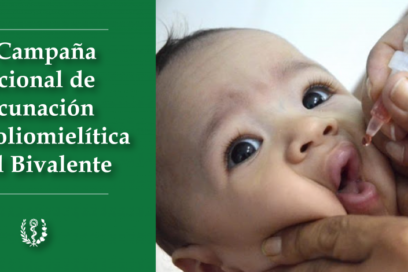 Comenzará a partir del próximo lunes 22 de febrero la 60 Campaña de Vacunación Antipolio
