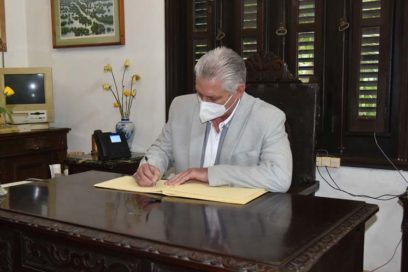 Presidente cubano visita la Fundación del Nuevo Cine Latinoamericano (+Fotos)