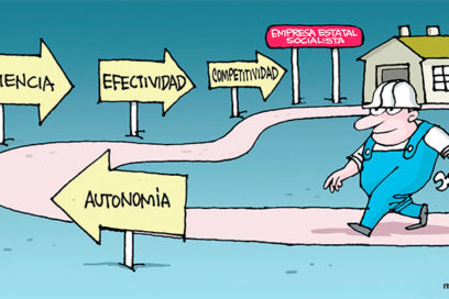 Empresa estatal socialista: Sin esperar indicaciones de arriba (Separata Economía)