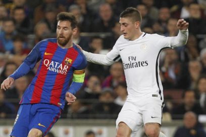 Verratti afirma que jugar con Messi sería un regalo.