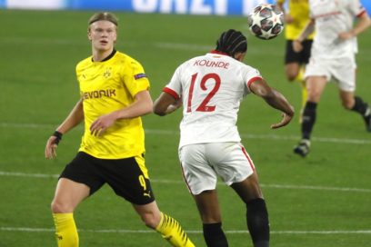Con doblete de Haaland el Dortmund derrotó 3-2 al Sevilla.