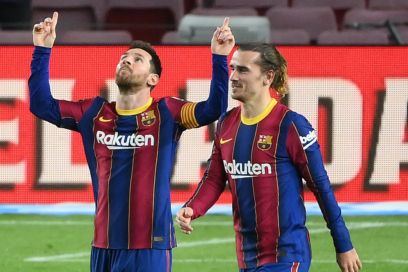 El Barça golea 5-1 al Alavés.