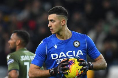 La Roma quiere a Juan Musso, el portero del Udinese.