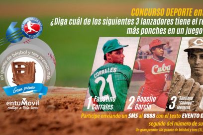 Todavía puede ganarse un guante: Concurso Deporte entuMovil