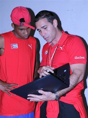 El psicólogo del equipo de boxeo Julio Arturo Ordoqui. Foto: José Raúl Rodríguez Robleda